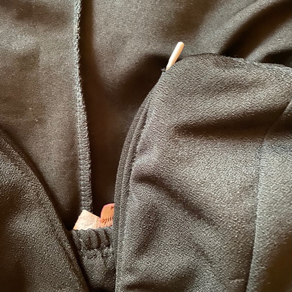 Strapless black jumpsuit - Picture 8 of 8